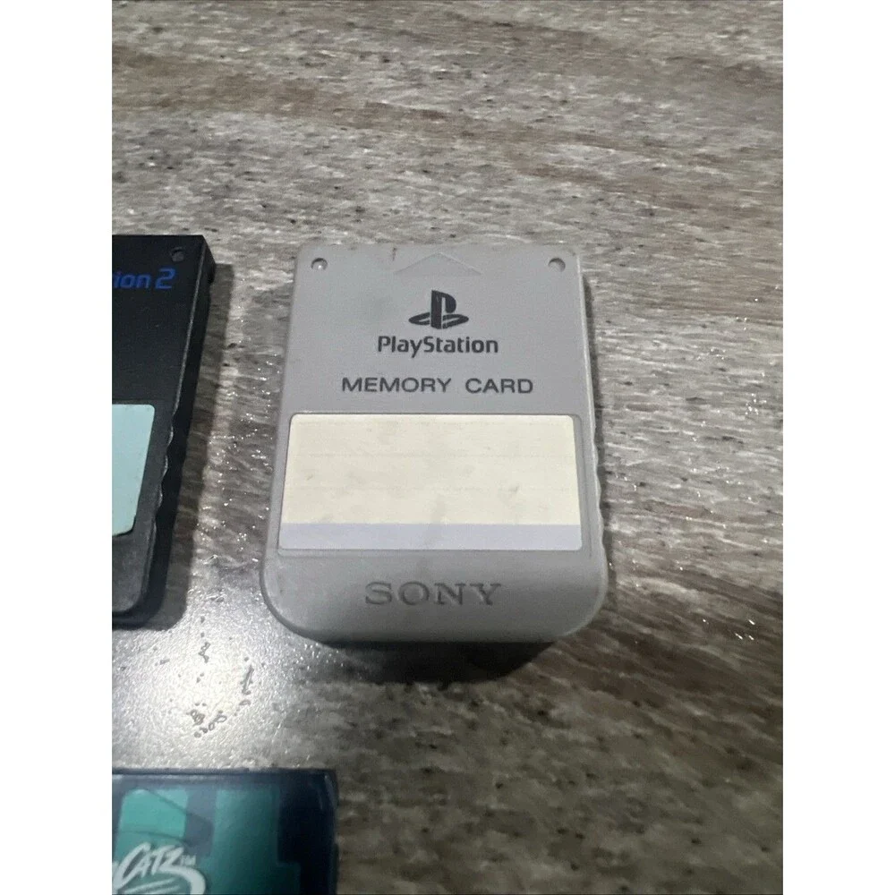 PlayStation 2 Memory Cards Lot Of 5